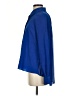 Bebe 100% Polyester Blue Long Sleeve Blouse Size S - photo 5