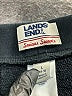 Lands' End 100% Polyester Solid Blue Black Active Pants Size L - photo 4