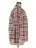 Joe Boxer 100% Polyester Plaid Pink Long Sleeve Blouse Size 2X - photo 4