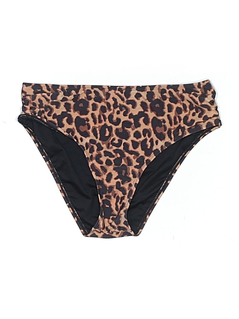 Pre-owned Cupio Swimsuit Bottoms In Brown
