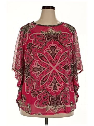 INC International Concepts 3/4 Sleeve Blouse (view 1)