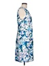 AGB Print Blue Casual Dress Size 12 - photo 4