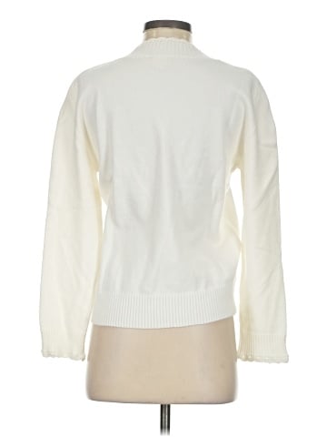 Hem & Thread Pullover Sweater (view 2)