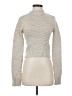 Dynamite Chevron-herringbone Ivory Turtleneck Sweater Size XS - photo 1