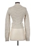 Dynamite Chevron-herringbone Ivory Turtleneck Sweater Size XS - photo 2