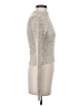 Dynamite Chevron-herringbone Ivory Turtleneck Sweater Size XS - photo 4