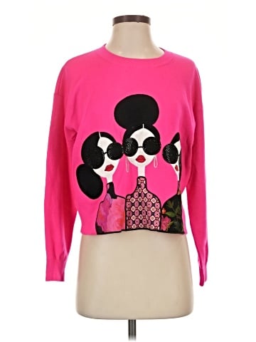 Alice + Olivia Wool Pullover Sweater (view 1)