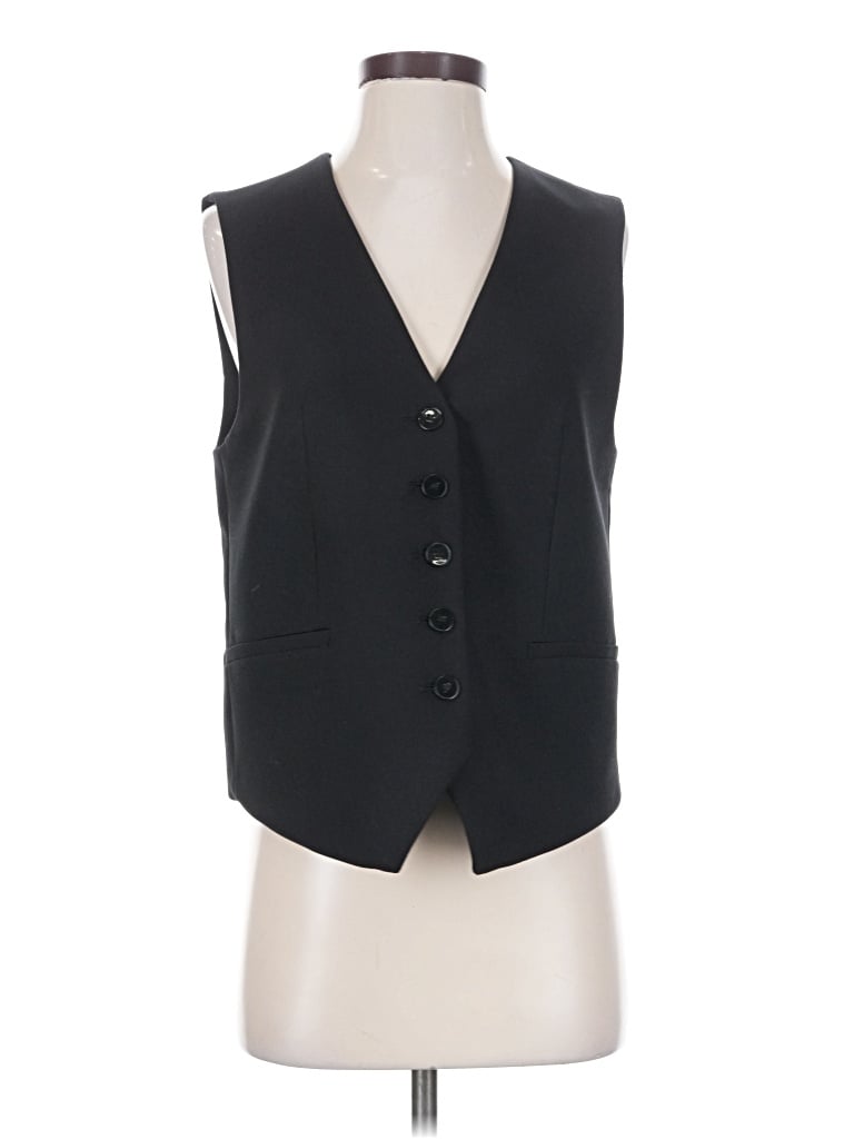 Pre-owned Zara Tuxedo Vest In Black