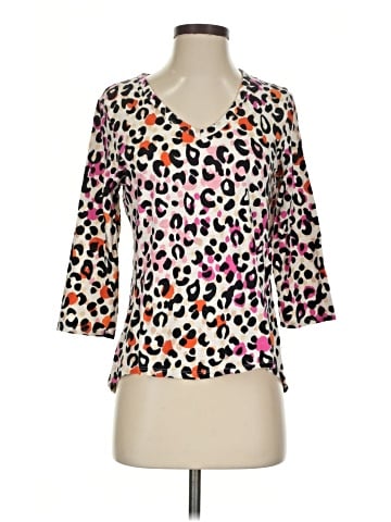 Chico's 3/4 Sleeve T-Shirt (view 1)