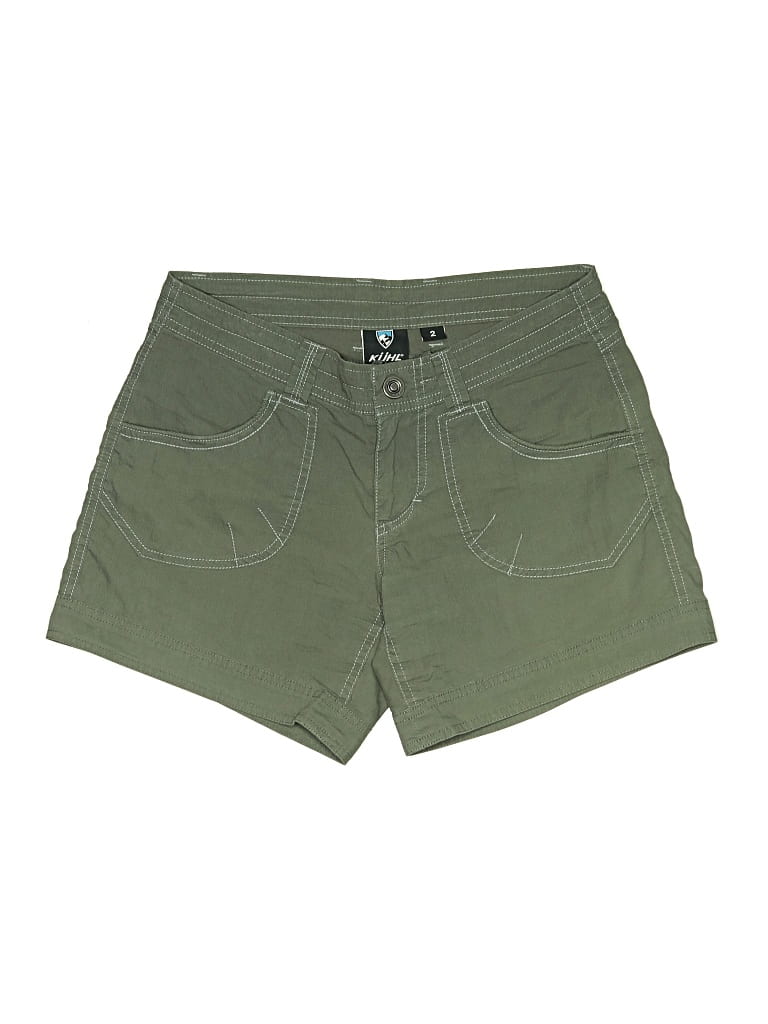 Pre-owned Kuhl Khaki Shorts In Green