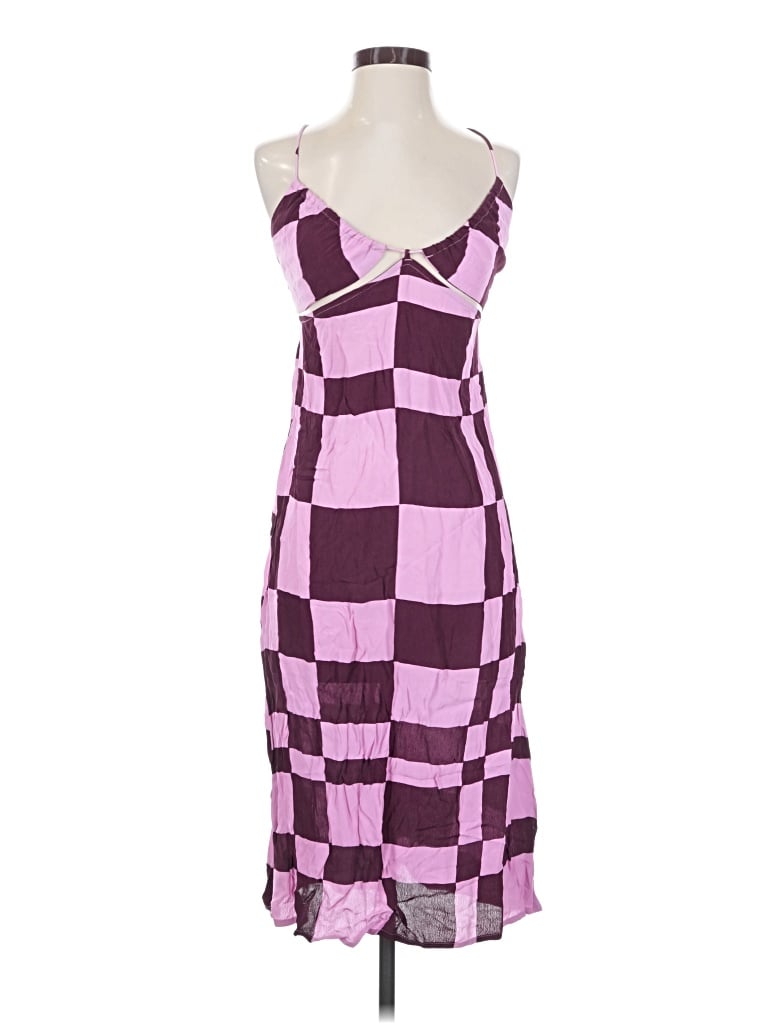 Pre-owned Rvca Cocktail Dress In Purple