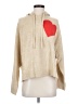 Ann Taylor LOFT Hearts Tan Pullover Sweater Size S - photo 1