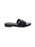 Dream Pairs Black Sandals Size 6 1/2 - photo 1