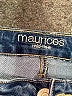 Maurices Solid Blue Jeans Size Lg x-Short - photo 7