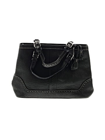 Coach Factory Leather Satchel (view 1)