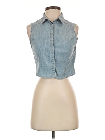 Alice + Olivia Sleeveless Button-Down Shirt (view 1)