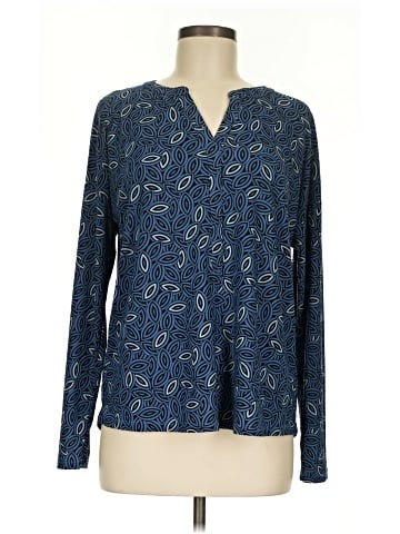 Dana Buchman Long Sleeve Blouse (view 1)