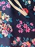 Unbranded Floral Blue Casual Pants Size 8 - photo 5