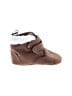 First Steps Boutique Brown Booties Size 0-3 mo (baby) - photo 1