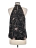 Joie 100% Polyester Black Sleeveless Blouse Size M - photo 2