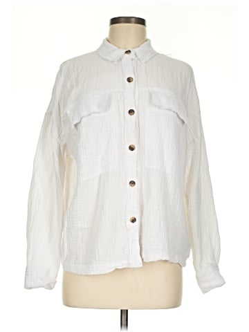 Supplies Long Sleeve Button-Down Shirt (view 1)