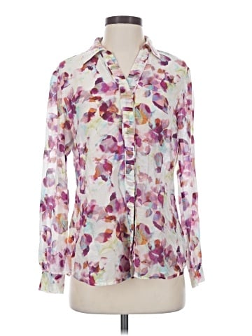 Coldwater Creek Long Sleeve Blouse (view 1)
