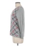 Tommy Hilfiger 100% Cotton Argyle Gray Pullover Sweater Size M - photo 5