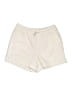 Active by Old Navy Solid Ivory Athletic Shorts Size L - photo 1