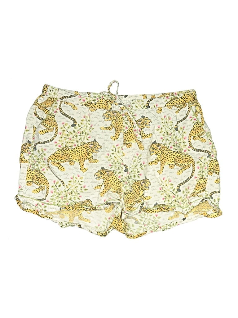 Pre-owned Printfresh Shorts In Gold