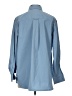 Athleta 100% Polyester Solid Blue 3/4 Sleeve Blouse Size XS - photo 2