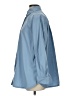 Athleta 100% Polyester Solid Blue 3/4 Sleeve Blouse Size XS - photo 5