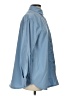 Athleta 100% Polyester Solid Blue 3/4 Sleeve Blouse Size XS - photo 4