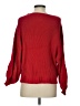 Line & Dot Solid Red Pullover Sweater Size S - photo 2