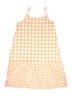 Cat & Jack 100% Polyester Checkered-gingham Orange Dress Size 14-16 - photo 1