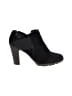 Anne Klein 100% Leather Black Ankle Boots Size 6 - photo 1