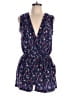 Papaya Floral Blue Romper Size L - photo 1