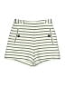 Zara Basic Stripes Ivory Shorts Size XS - photo 1