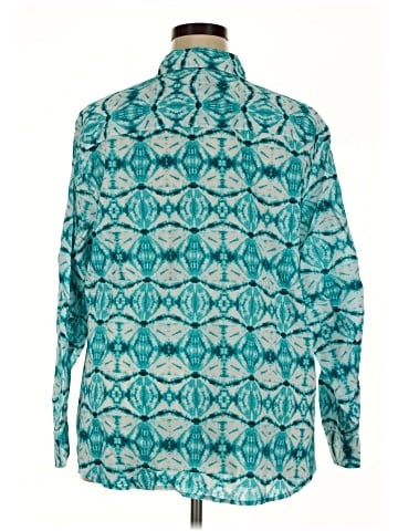 Jones New York Long Sleeve Button-Down Shirt (view 2)