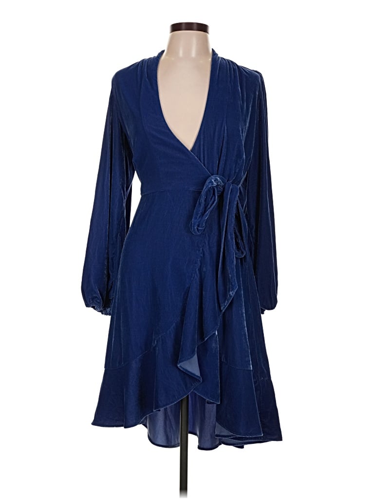 Pre-owned Summersalt Cocktail Dress In Blue