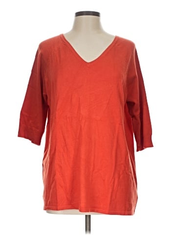 Susan Graver 3/4 Sleeve Top (view 1)