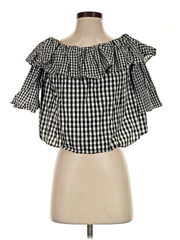 Lovers + Friends Short Sleeve Blouse (view 1)