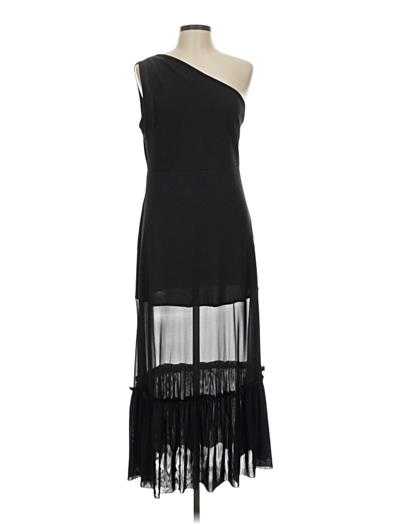 Pre-owned Cupshe Cocktail Dress In Black
