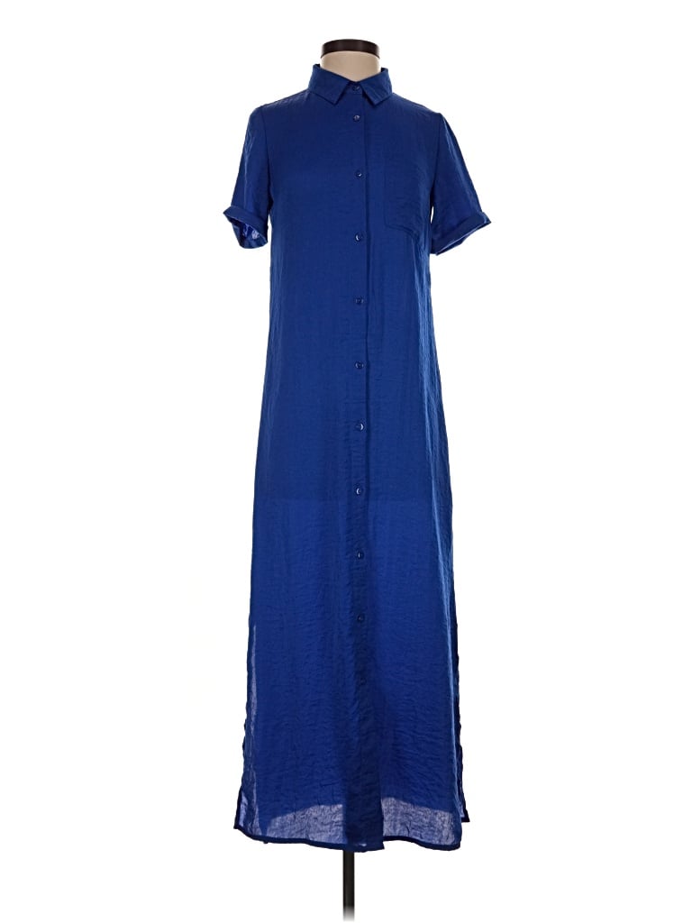 Pre-owned Glamorous Casual Dress In Blue