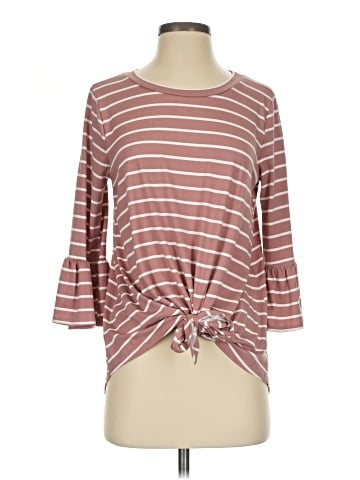 Reborn J 3/4 Sleeve Top (view 1)