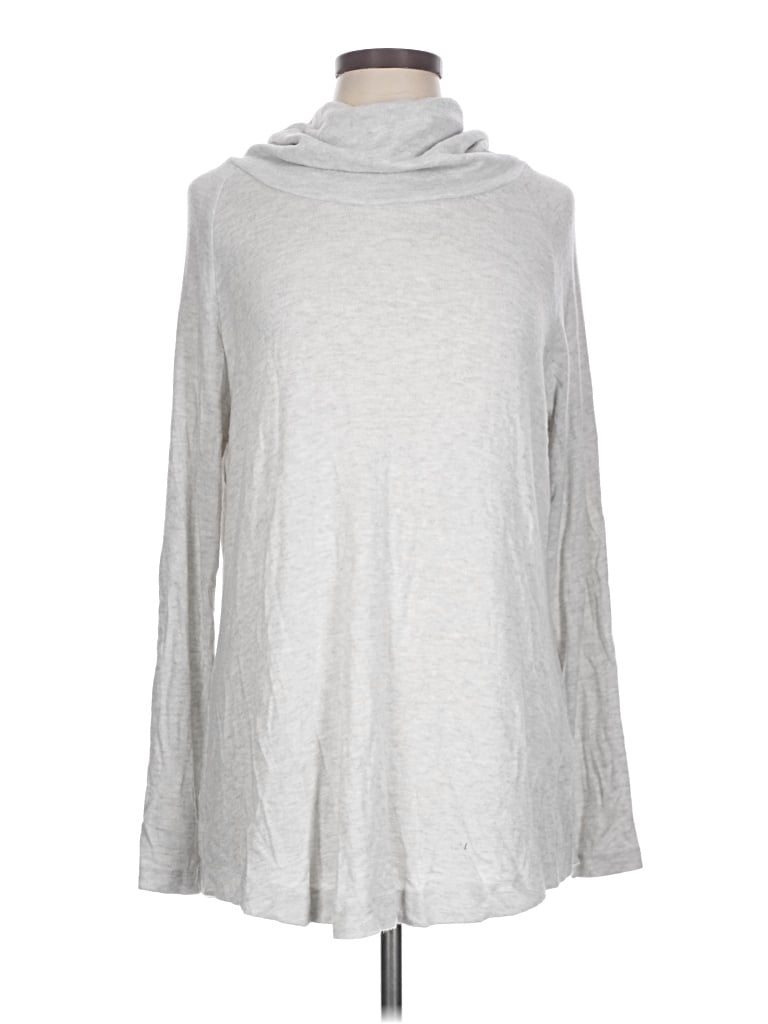 Pre-owned Soma Turtleneck Sweater In Silver