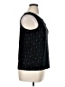 JM Collection Black Sleeveless Blouse Size XL - photo 4