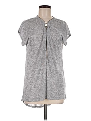 Joan Vass Short Sleeve Top (view 1)