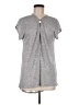 Joan Vass Gray Short Sleeve Top Size M - photo 1