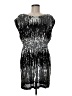Forever Metallic Silver Cocktail Dress Size M (estimated) - photo 1