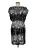 Forever Metallic Silver Cocktail Dress Size M (estimated) - photo 2